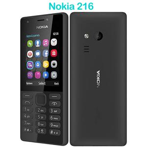 노키아 216 2G 백업폰 2.4인치 2SIM 1020mAh FM 라디오 MP3 블루투스 0.3MP 마이크로 USB 3.5mm 노키아 저렴한 휴대폰 언락 중고
