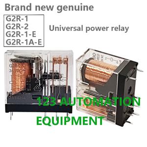 10PCS 정통 새로운 Omron G2R-1 G2R-2 G2R-1-E G2R-1A-E 범용 전원 릴레이 5VDC 12VDC 24VDC 110VAC 220VAC 릴레이