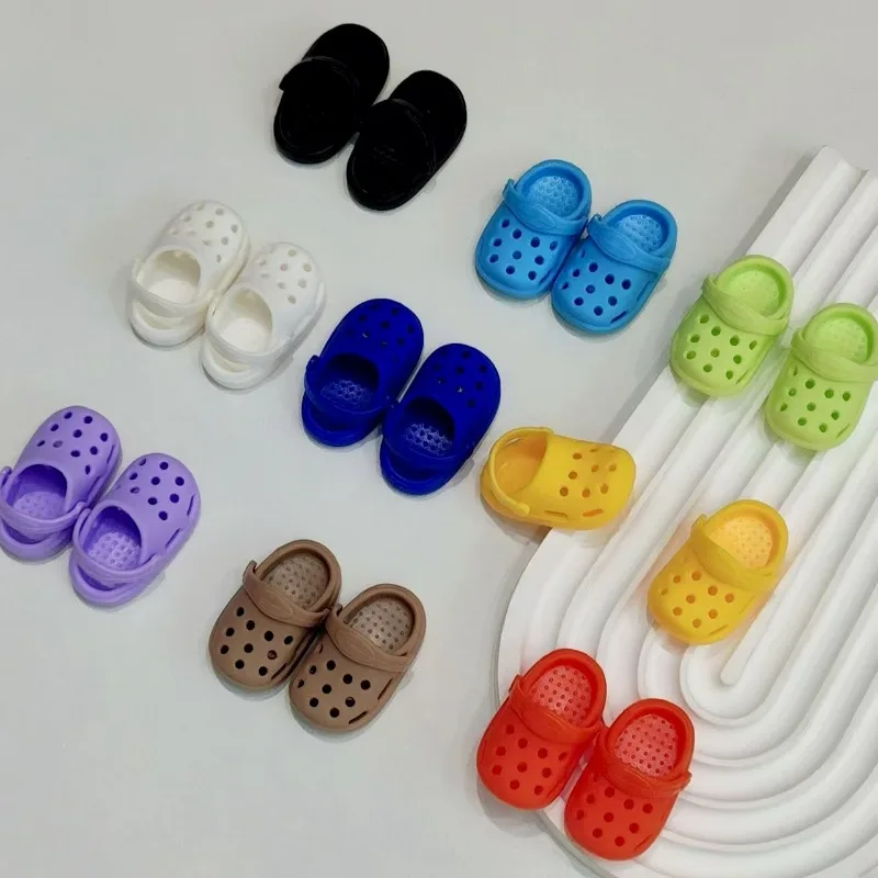 인형 신발 비치 슬리퍼 여름 샌들 17cm 라부부 V3V1V2 인형 옷 장비 액세서리 라부부에 적합