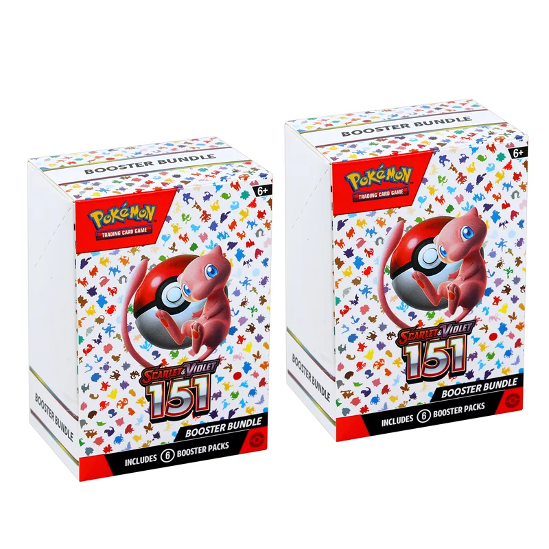 스칼렛 바이올렛 151 포켓몬 PTCG 영어 메가 판타스말 플레임스 부스터 번들 버전 ME02 트레이너 박스 수집용 트레이딩 카드