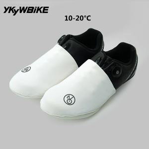 YKYWBIKE 사이클링 토 워머 로드 바이크 슈즈 토 커버 자전거 신발 커버 겨울 방풍 방수 사이클링 오버슈즈