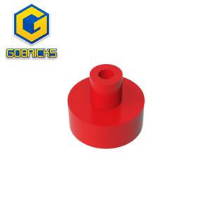 Gobricks GDS-1291 타일 조립, 라운드 1 x 1, 바 및 핀 홀더 포함, 레고 20482 31561 어린이 DIY 조각과 호환 가능