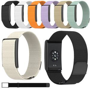 Amazfit Helio 스트랩 손목밴드용 밴드 스포츠 조절 가능 교체 프레임+나일론 루프 팔찌 correa Amazfit Helio 시계 밴드