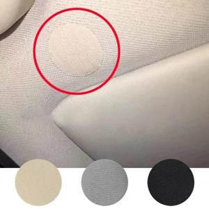 자동차 천장 헤드라이너 수리 스티커, 담배 화상 구멍 및 얼룩 커버용 자가 접착식 패브릭 패치, 실내 천장 수리