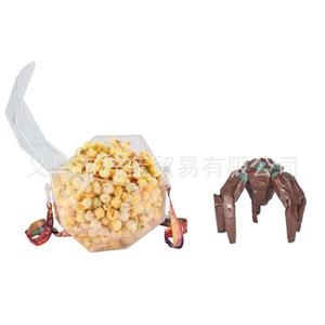 로키 팝콘 버킷 휴대용 영화관 시네마 테마 재사용 가능 스낵 통 플라스틱 참신한 간식 용기 선물