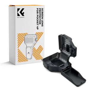 K&F CONCPET 스크린 보호 케이스, DJI 오즈모 포켓 4 프로용 스크래치 방지 액션 카메라 액세서리