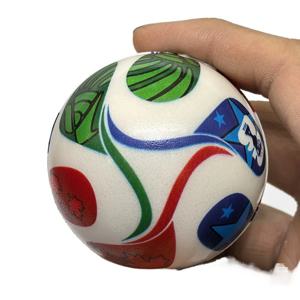 2026 FIFA 축구 PU 폼 스트레스 볼 소프트 스퀴즈 볼 슬로우 라이징 스퀴시 안티 스트레스 장난감 축구 팬 기념품 선물