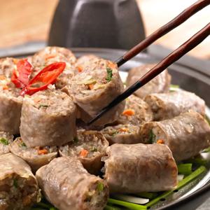 속초 중앙시장 아바이순대 1kg 아바이순대 슬라이스 500g (옵션 수량선택)