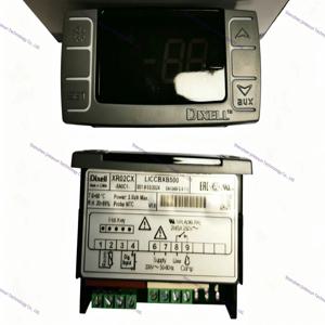 XR02CX-5N0C1 전자식 온도 조절기 220V 냉각 및 제상 온도 컨트롤러(냉동 장비용 NTC 프로브 포함)