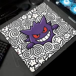 애니메이션 소형 마우스 패드 귀여운 gengar 컴퓨터 노트북 게이머 키보드 마우스 패드 PC 액세서리 사무실 책상 매트 포켓몬 게임 마우스 매트
