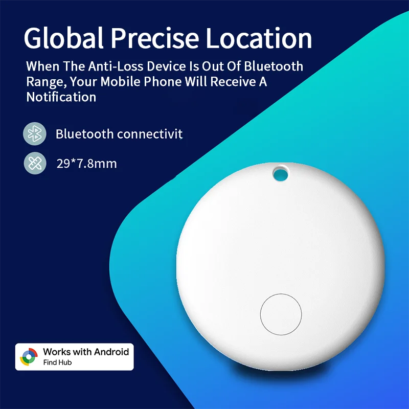 안드로이드용 스마트 GPS 추적기, 정확한 전 세계 위치 추적, 블루투스 기능, 반려동물, 어린이, 여행 가방, 열쇠 추적 장치