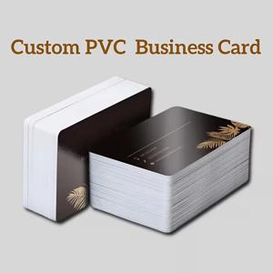 맞춤형 양면 PVC 명함 2*3.5인치, 사진 콘텐츠 업로드 가능, 방수 기능, 매장 홍보용 맞춤 인쇄 가능