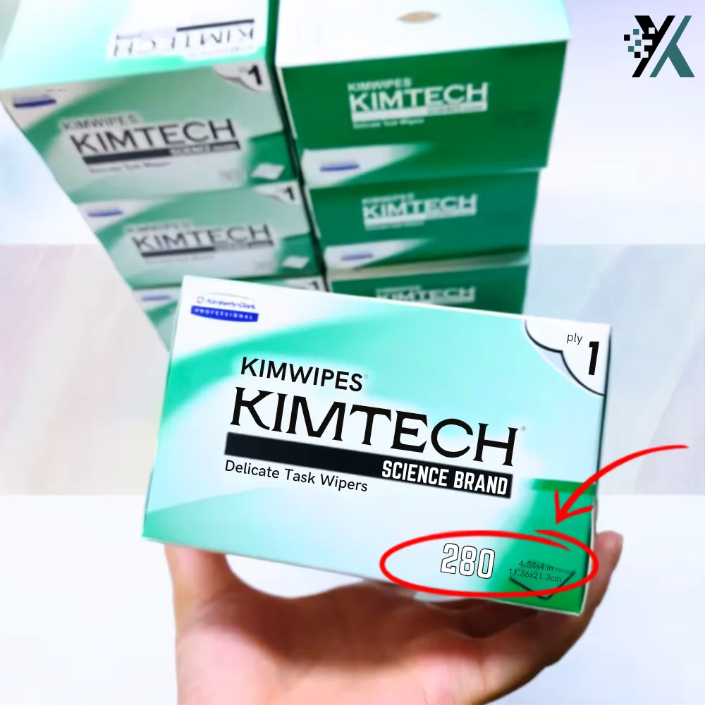 Kimperly Kimtech Kimperly Wipes 섬유 청소지, 광섬유 닦는 종이, 좋은 가격, 280 매