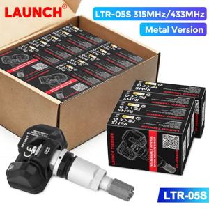 4개/8개 묶음 새롭게 출시된 LTR-05S TPMS 센서 315MHz/433MHz 이중 주파수 나사식 고무 밸브 타이어 공기압 모니터링 시스템