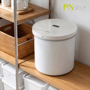 PN풍년 미쁨 스텐 진공 쌀보관함 10kg 무선 밀폐형 PSVKA-10