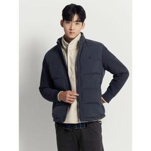 [빈폴멘] 니트소매 구스 다운  네이비 (BC5X38C24R)