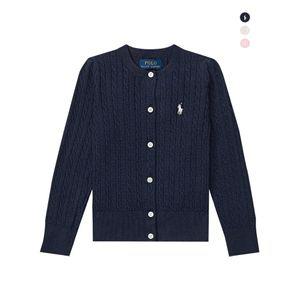 폴로 랄프로렌 차일드 여성 미니 케이블 가디건 (3 COLOR)