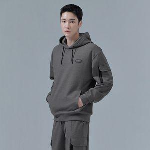 체이스컬트 [2color] M 포켓 기모 후드티