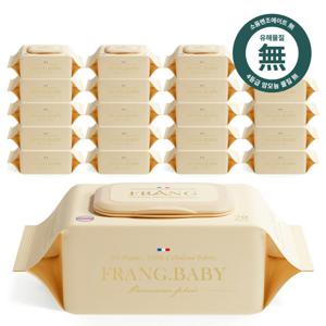 프랑프랑 프랑프랑 에코 오리지널 두꺼운 아기물티슈 (65gsm, 무향) 70매x20팩