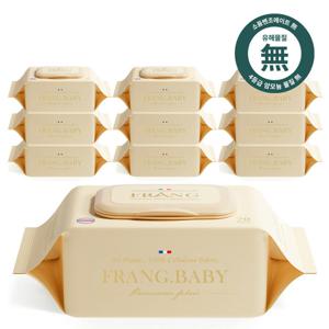 프랑프랑 프랑프랑 에코 오리지널 두꺼운 아기물티슈 (65gsm, 무향) 70매x10팩
