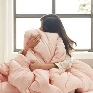 샤이닝홈 아밍 레벤 오가닉 면 60수 피그먼트 워싱 차렵이불 S