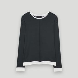 [코데즈컴바인] 모달 절개 이중 레이어드 티셔츠 CLA-TS007W2 CLA-TS007W2