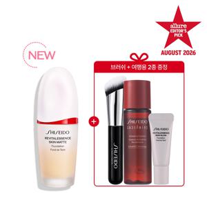 [시세이도]리바이탈에센스 스킨 매트 파운데이션 30ml 세트(라이브)
