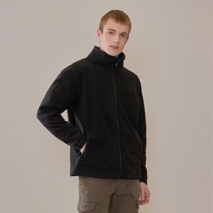 르까프 24FW 남성 플리스 집업 블랙
