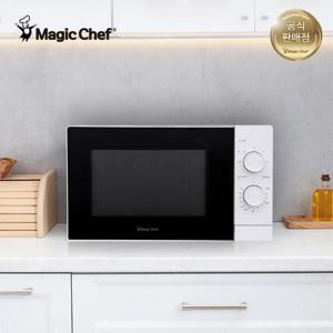 매직쉐프 무회전 플랫형 23L 화이트 전자레인지 이지클린 전자파차단 MMW-M23FW