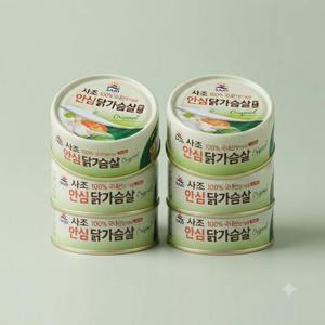 사조 안심 닭가슴살 135g, 10개