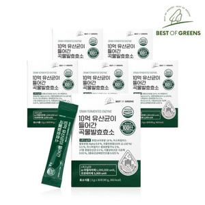 베스트오브그린 10억 유산균이 들어간 곡물발효효소 6박스 총180포