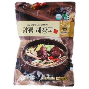 MZ_자연깃든 양평해장국 600g 3개 선지 국밥 국물 술