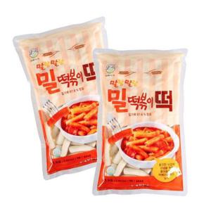 [베스트식품]송학식품 밀떡볶이 떡 1kg 4개