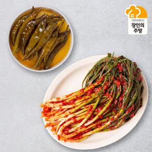 [장인의주방]이광석 장인의  간장고추1kg +쪽파무침1kg  반찬세트