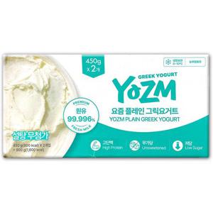 [코스트코] YOZM 요즘 플레인 그릭 요거트 900g(450g x 2개) 설탕 무첨가
