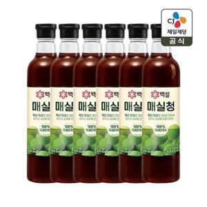 [CJ제일제당]백설 매실청 1.025kg x6개