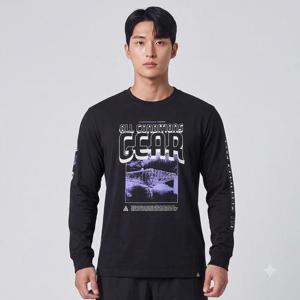 나이키 ACG 프린트 롱 슬리브 긴팔 티셔츠 블랙 FQ3730 FQ3730-010