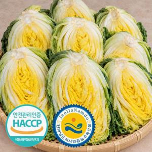 [지정일배송] HACCP 전남도지사인증 프리미엄 해남 절임배추 20kg 국내산 7-10포기 TB
