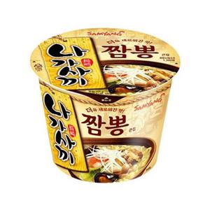 큰컵라면 삼양 나가사끼 짬뽕 105g 16개