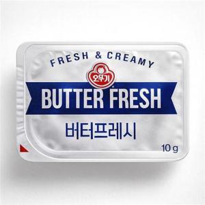 [셀러허브 식품]오뚜기 일회용 버터후레쉬 10g x 100개