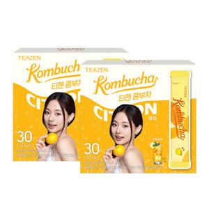 티젠 콤부차 유자 30스틱입X2박스