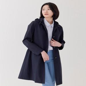 [지센]기간한정 여성 스판 후드 탈착 사파리형 롱 점퍼  LCCAP228 색상2종