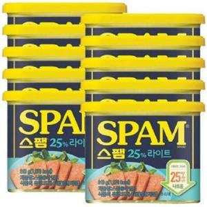 [CJ] CJ 스팸 마일드 라이트 340g x 10개