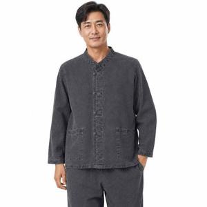 [파파브로]남성 워싱 브이넥 데일리 한복 셋업 SS-HBA-Q010