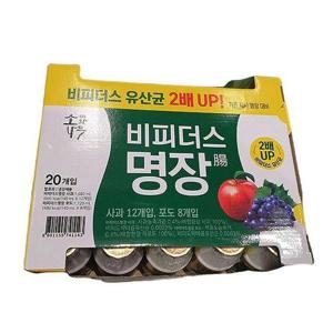 [에이알비티]동원 비피더스명장 사과,포도 125mlx20입 b61972_ice_3 (29270370)