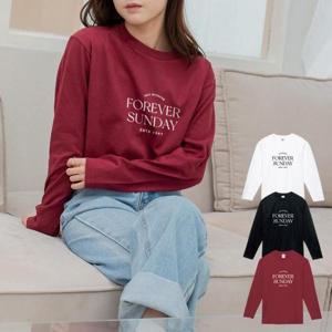 [험블][험블] 봄 가을 빅사이즈 여자 면 긴팔티 (9105353A)