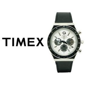 타이맥스 Q 크로노그래프 피너츠 남성 가죽시계 TW2W68900