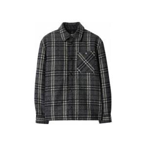 버버리 체크 울 오버셔츠 남성 재킷 25 Check Wool Overshirt 8102224