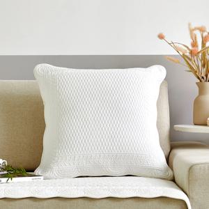 라피니라 모던 퀼트 쿠션커버 50x50 아이보리