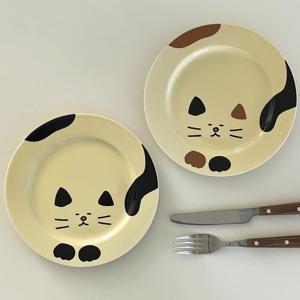 1+1 빵굽냥 플레이트 2P 세트 (앞접시/도자기/접시)